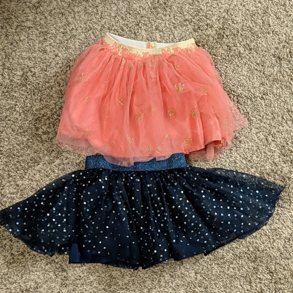 Set of 2 Minnie Mouse Tulle Skirts size 3T